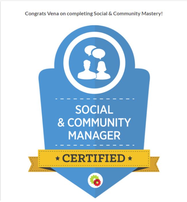 Social & Community Manager Certification