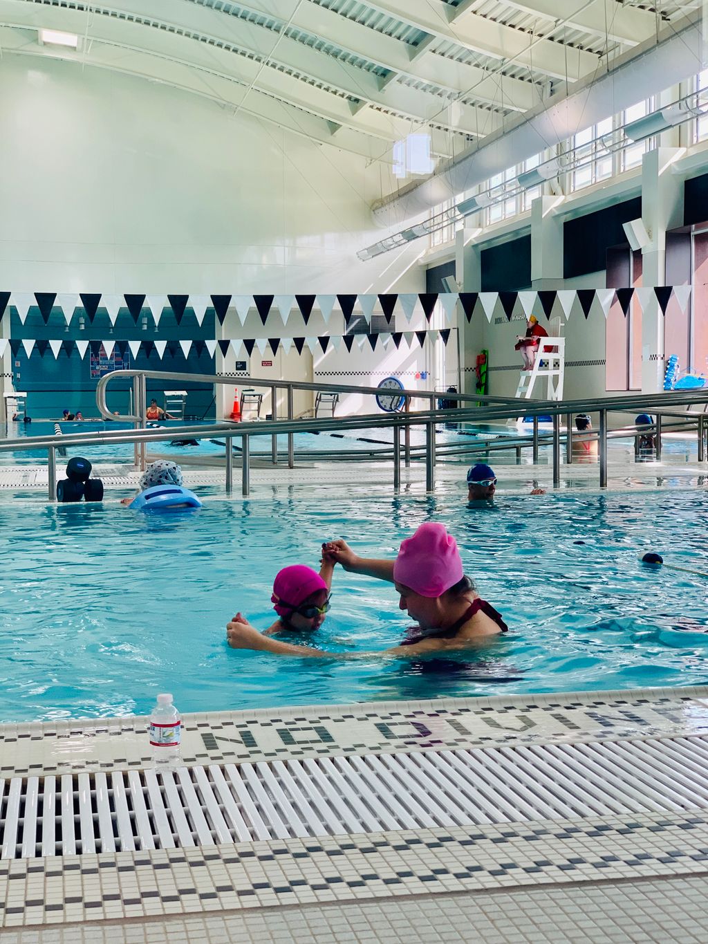 Almost three year old in Jan 2019, working on bubb