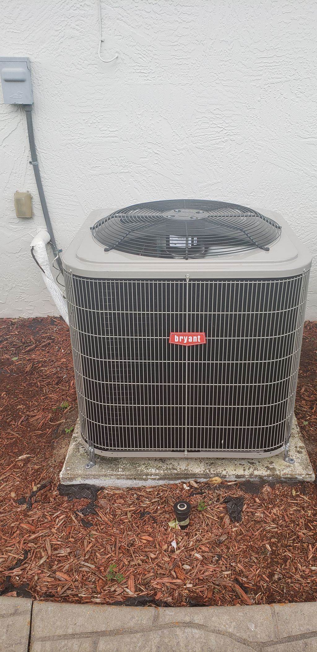 New Condenser Unit Installed 