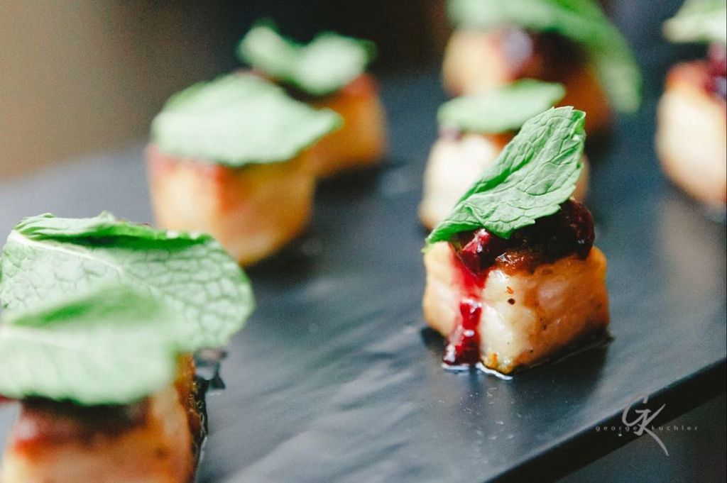 PB&J (Pork Belly & Jam w fresh mint leaf)