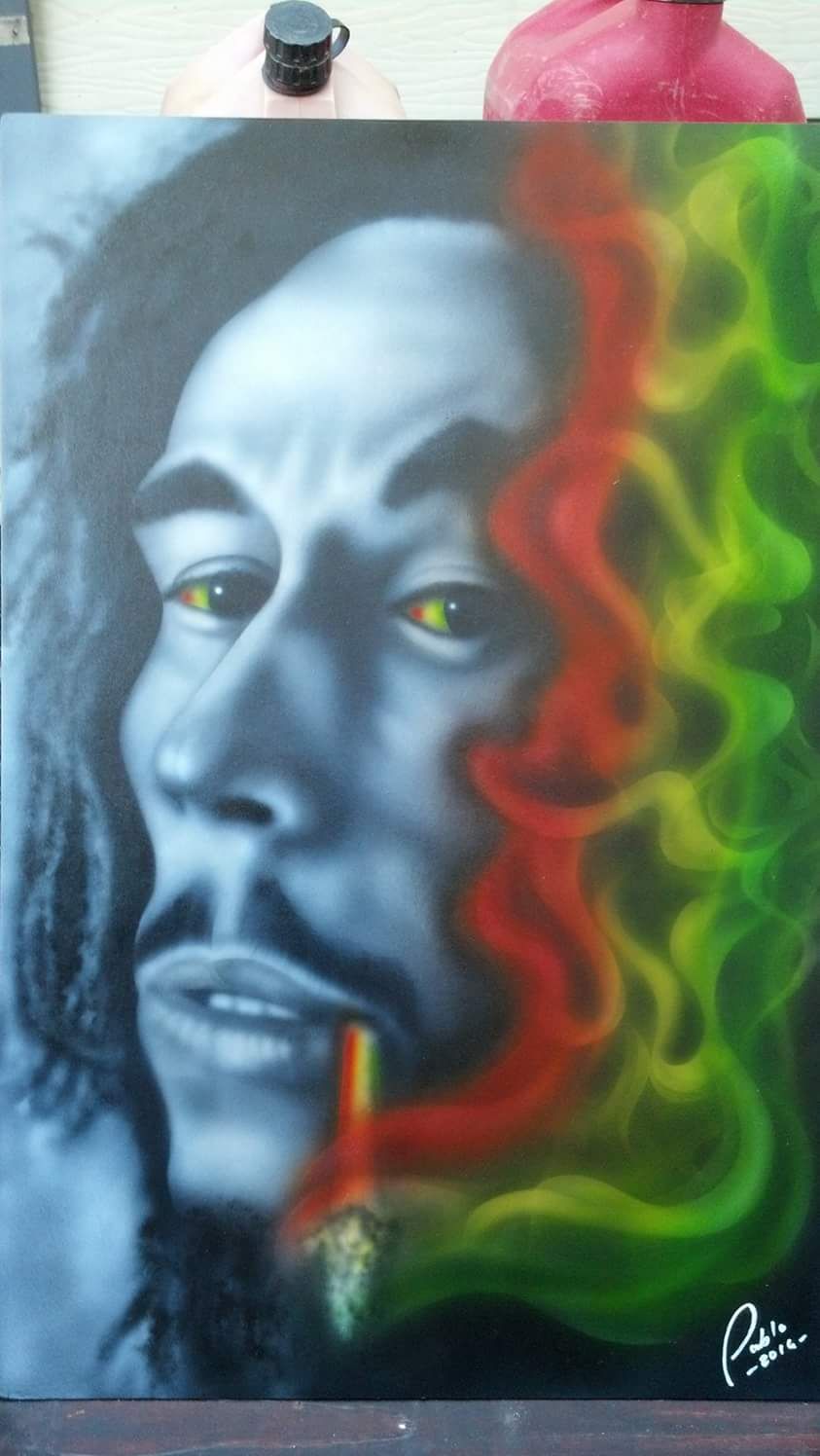 Bob Marley Portrait entitled "Unity"