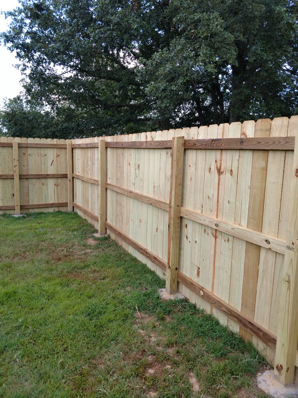 6 ft. Privacy fence