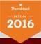 An award by Thumbtack for Best of 2016