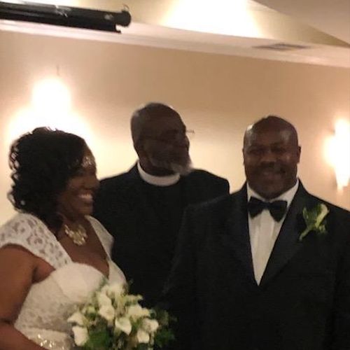 This Pastor was an excellent wedding officiant! He