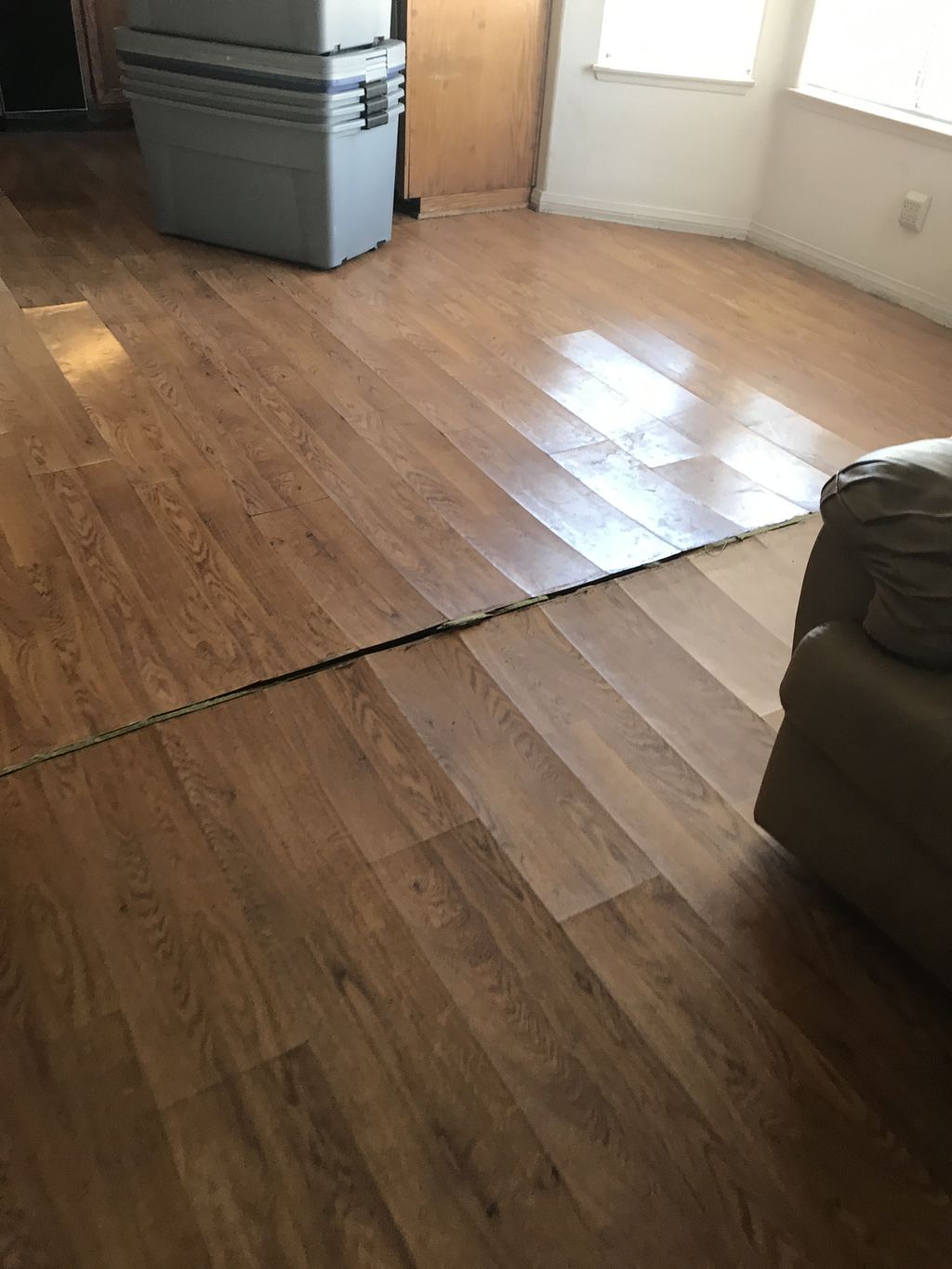 Slab Leak Water Damage