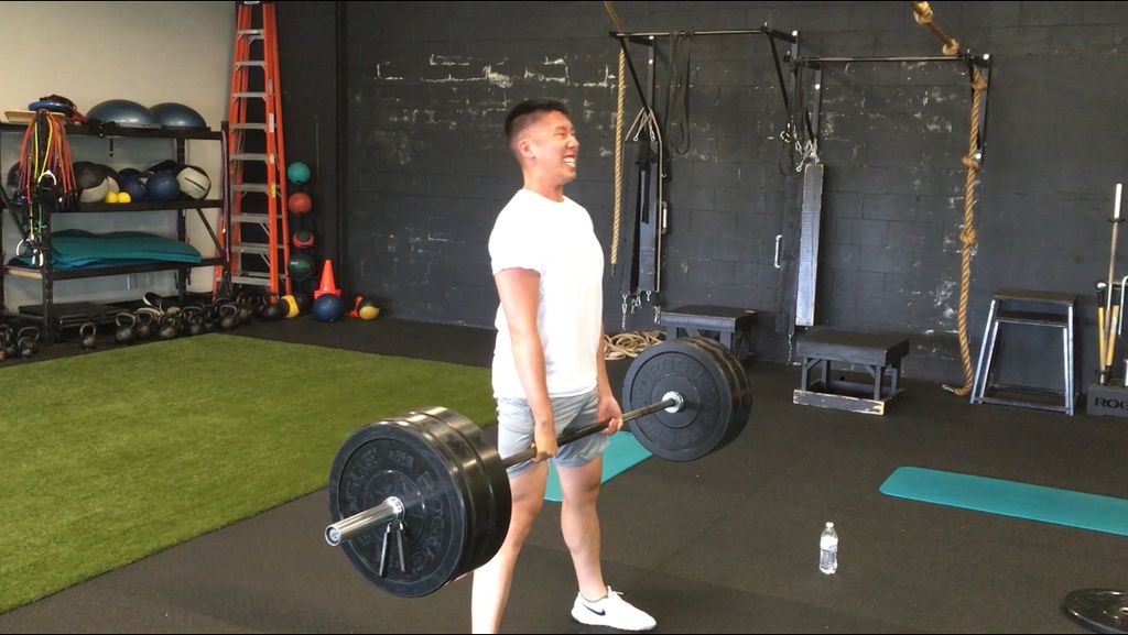 A personal record for Xav on dead lifts!