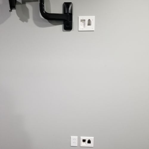 In wall cord concealment available