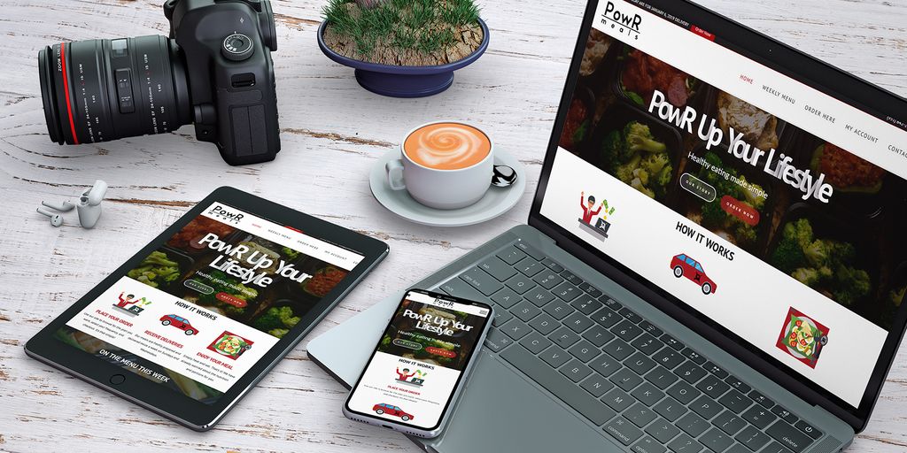 Web Design - powrmeals.com