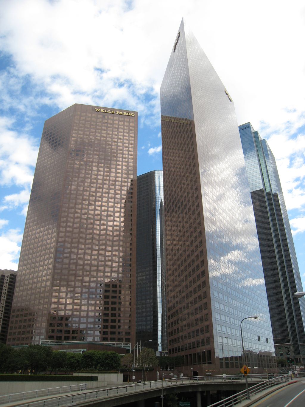 Office located in the Wells Fargo Center, downtown