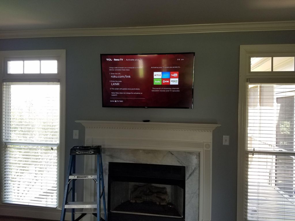 After TV Installed