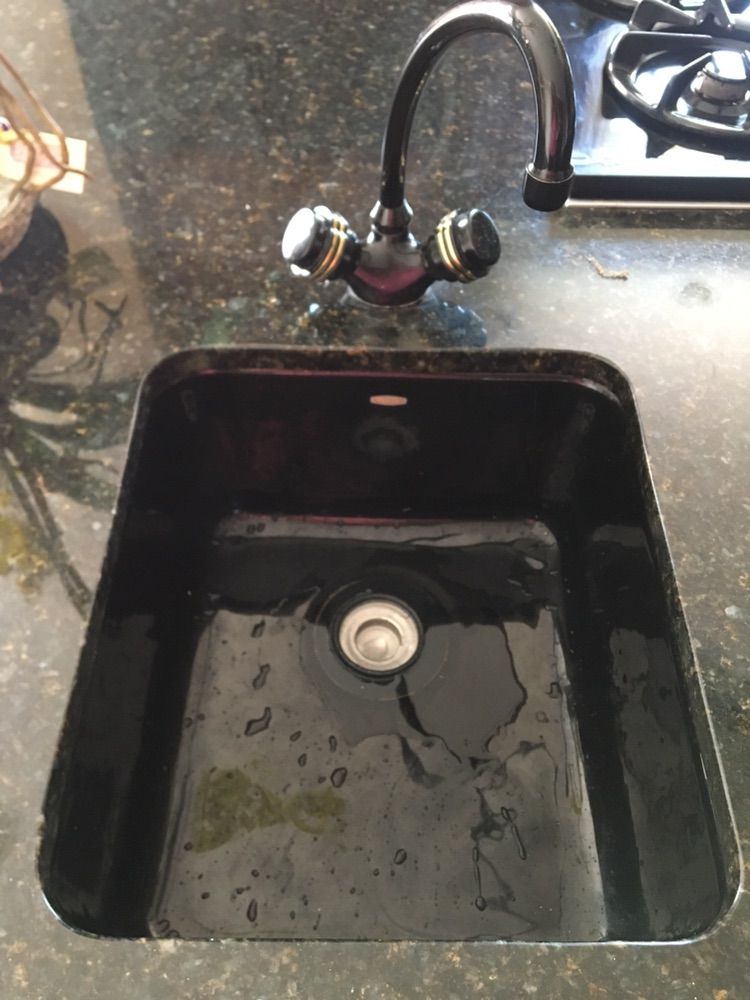 before:  2 under mount kitchen sinks and 2 under m