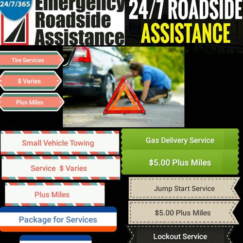 24/7 Emergency Road Side Assistance