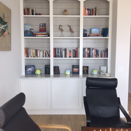 custom books shelves