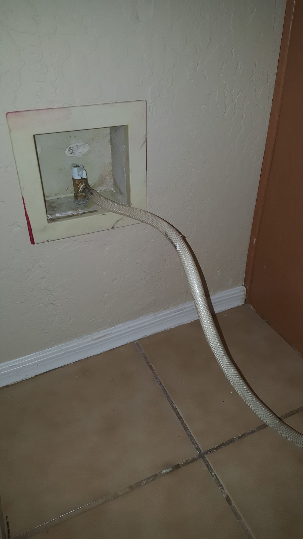 After fixing drywall 