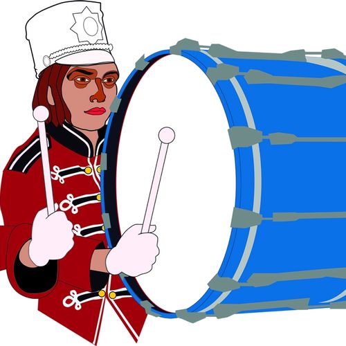 marching drummer 2017