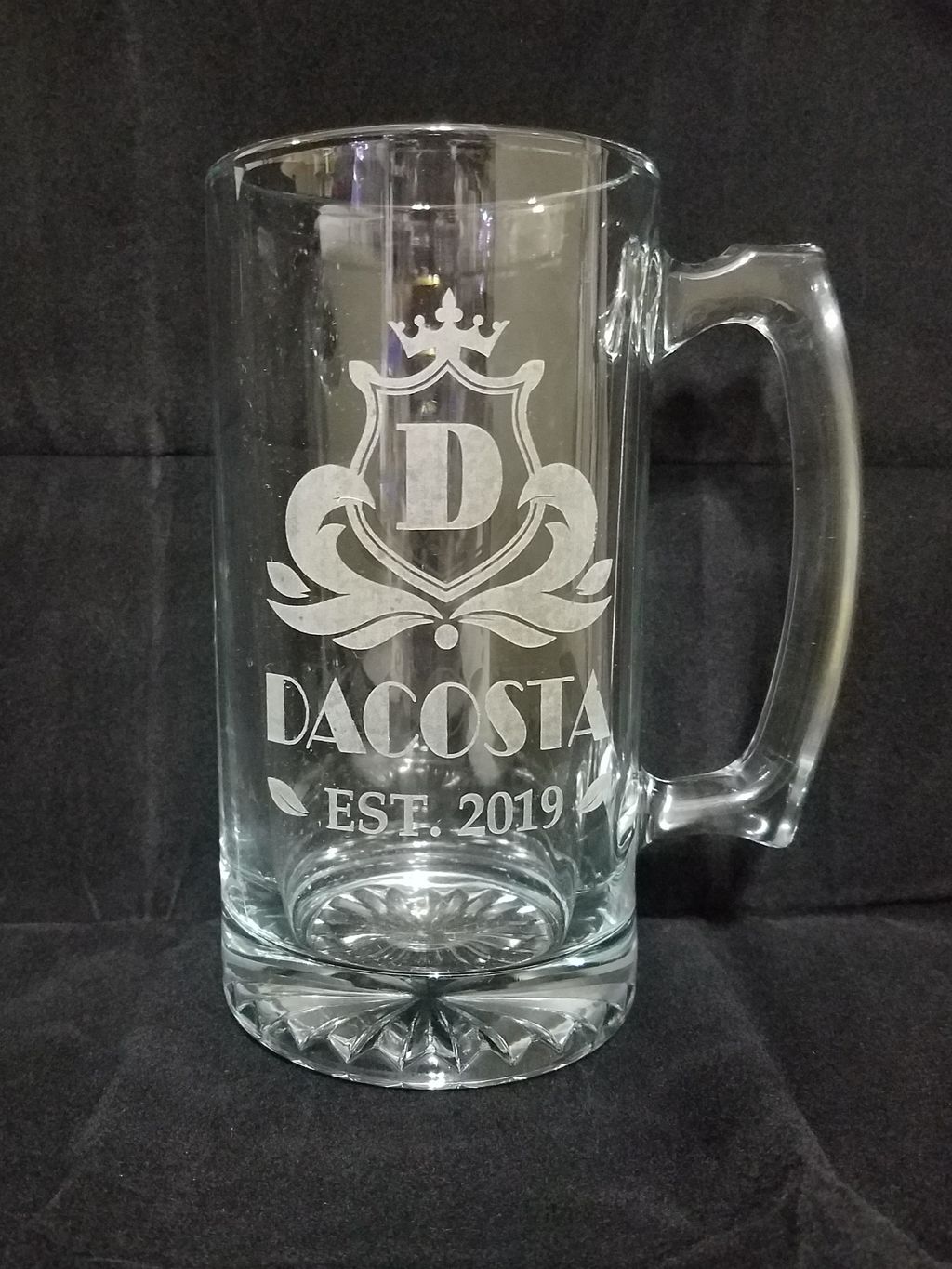 Engraved Beer Mug