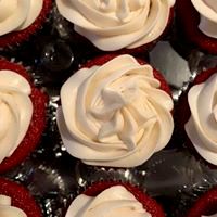 Ruby Red Velvet Cupcakes