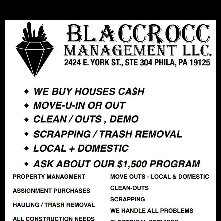 BLACCROCC MANAGEMENT LLC.