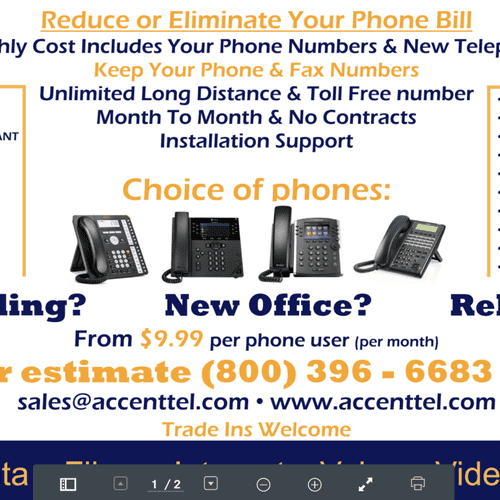 Our Telephone Services