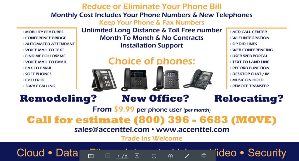 Our Telephone Services