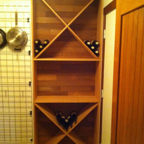 Wine storage!