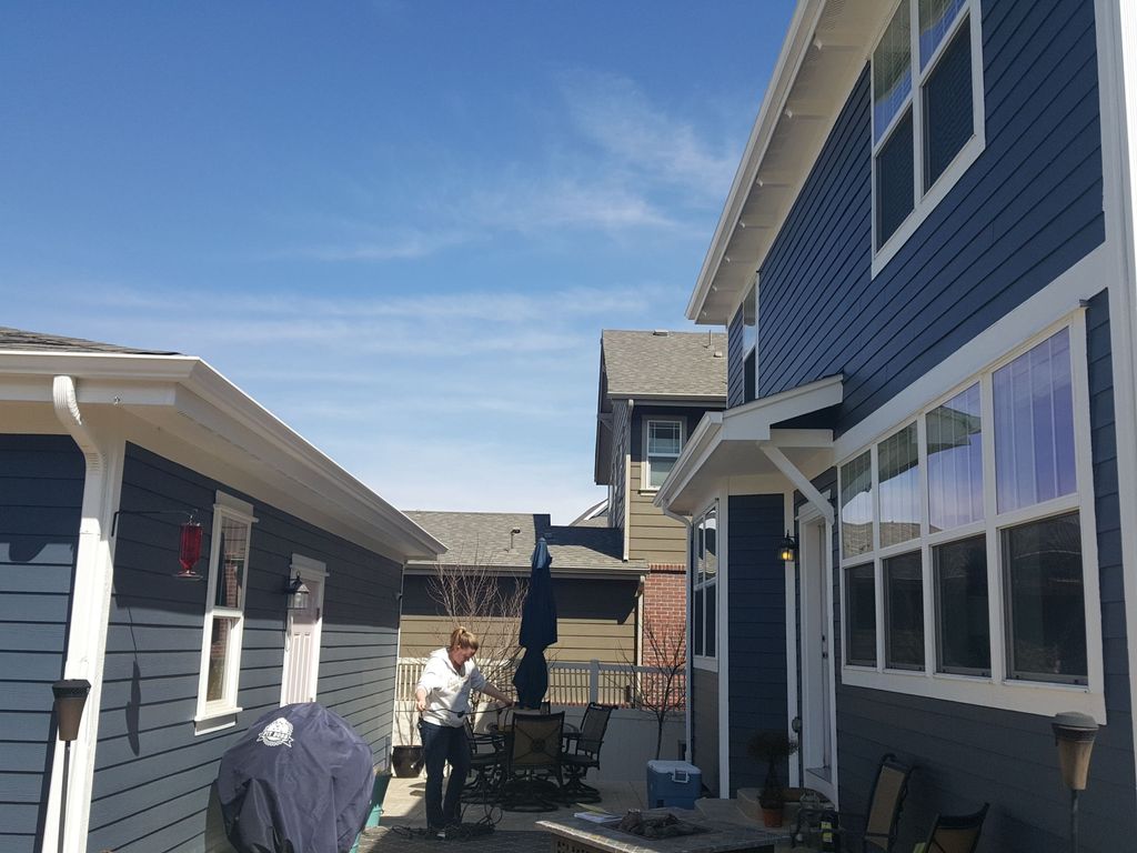 Prior patio no string lights