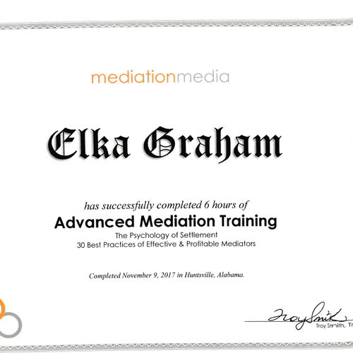 Advanced Mediation Training