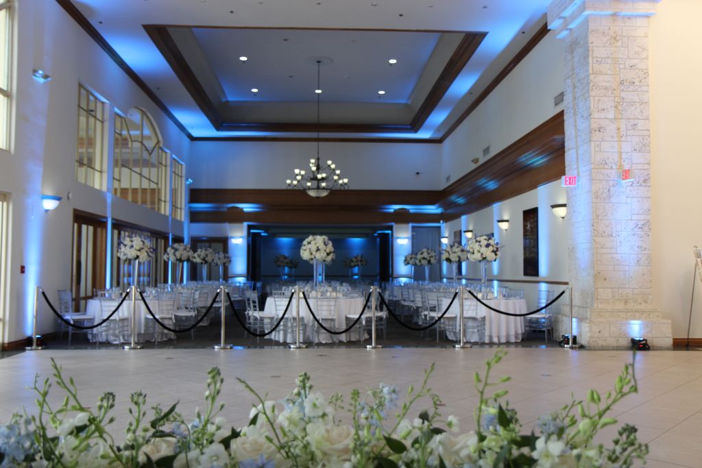 The view from the Bride and Groom's table, 28 upli