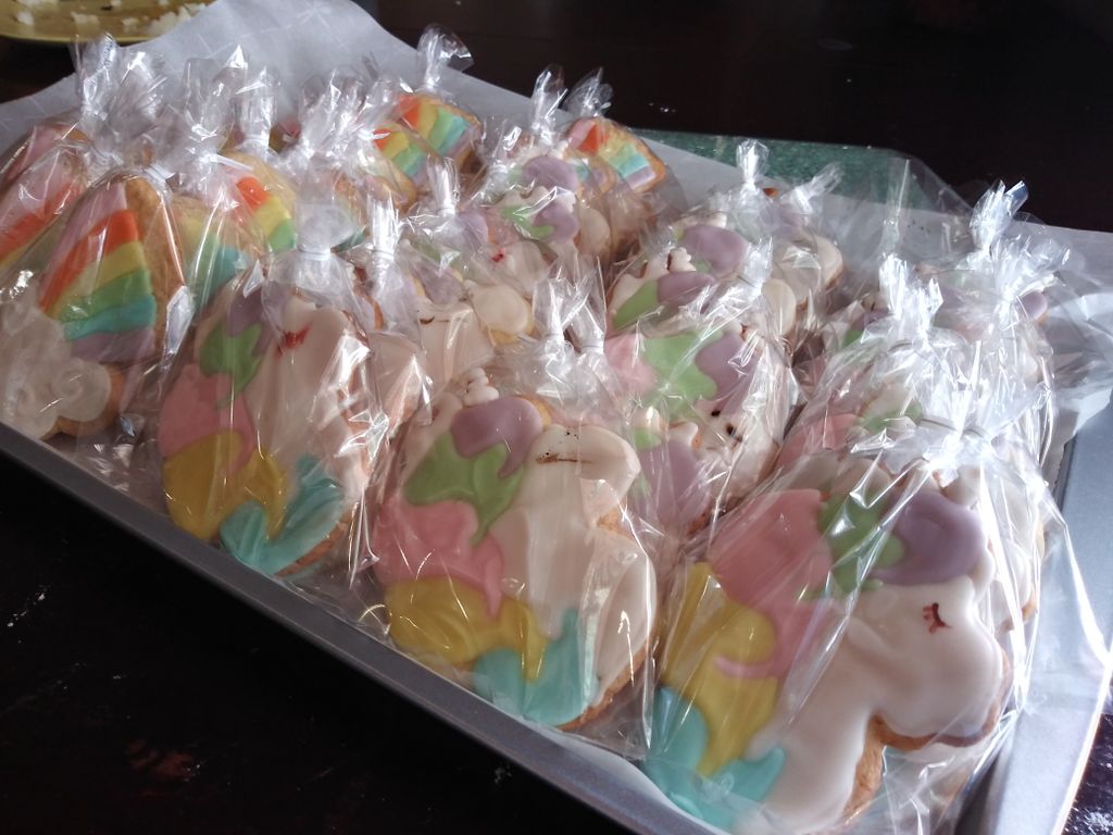 unicorn sugar cookies 🦄