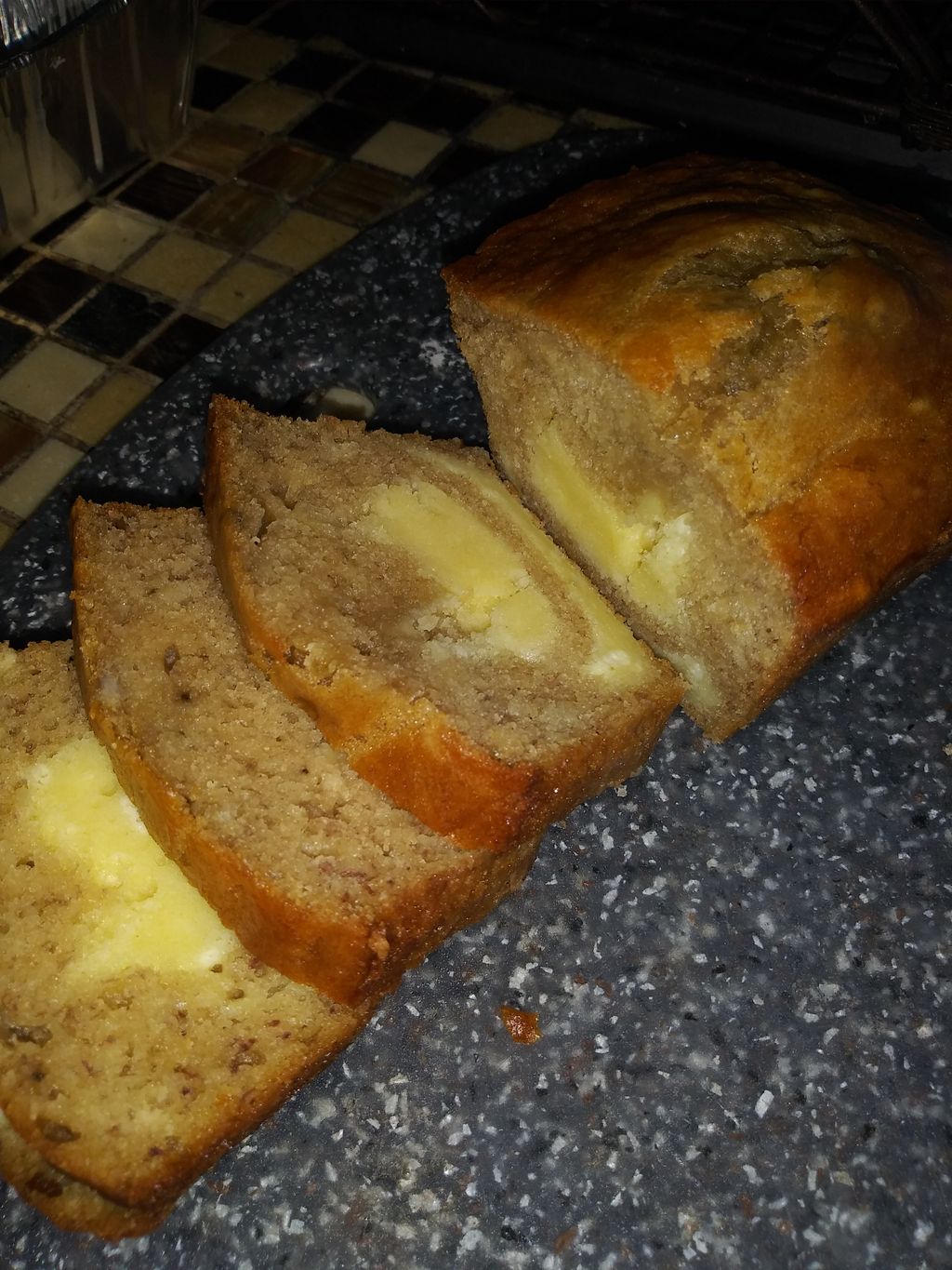 cream cheese banana bread