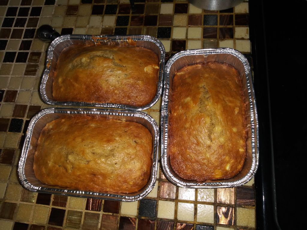 Cream Cheese Banana Bread 
