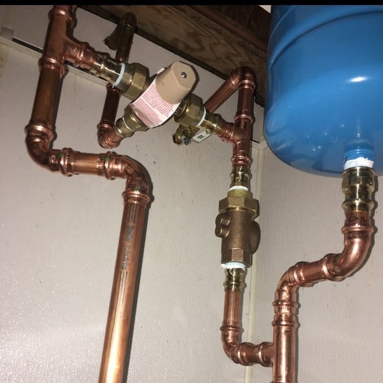 Commercial Water Heater Re-Pipe