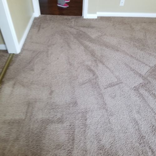 Myoshia J bedroom cleaned carpets