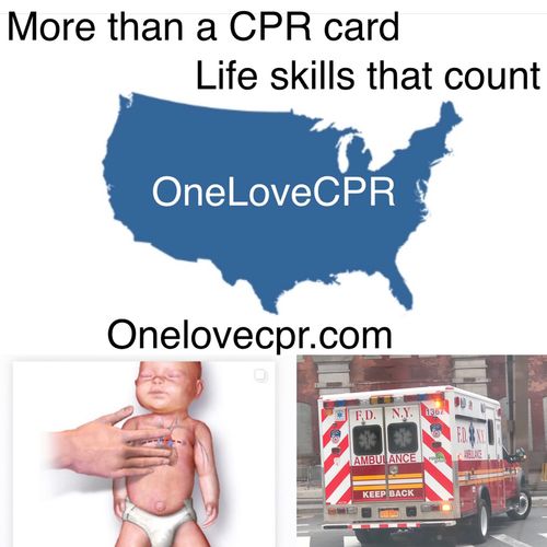 CPR saves lives. Register at onelovecpr.com