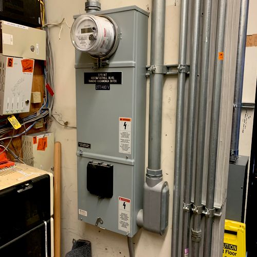 Electrical panel upgrades 