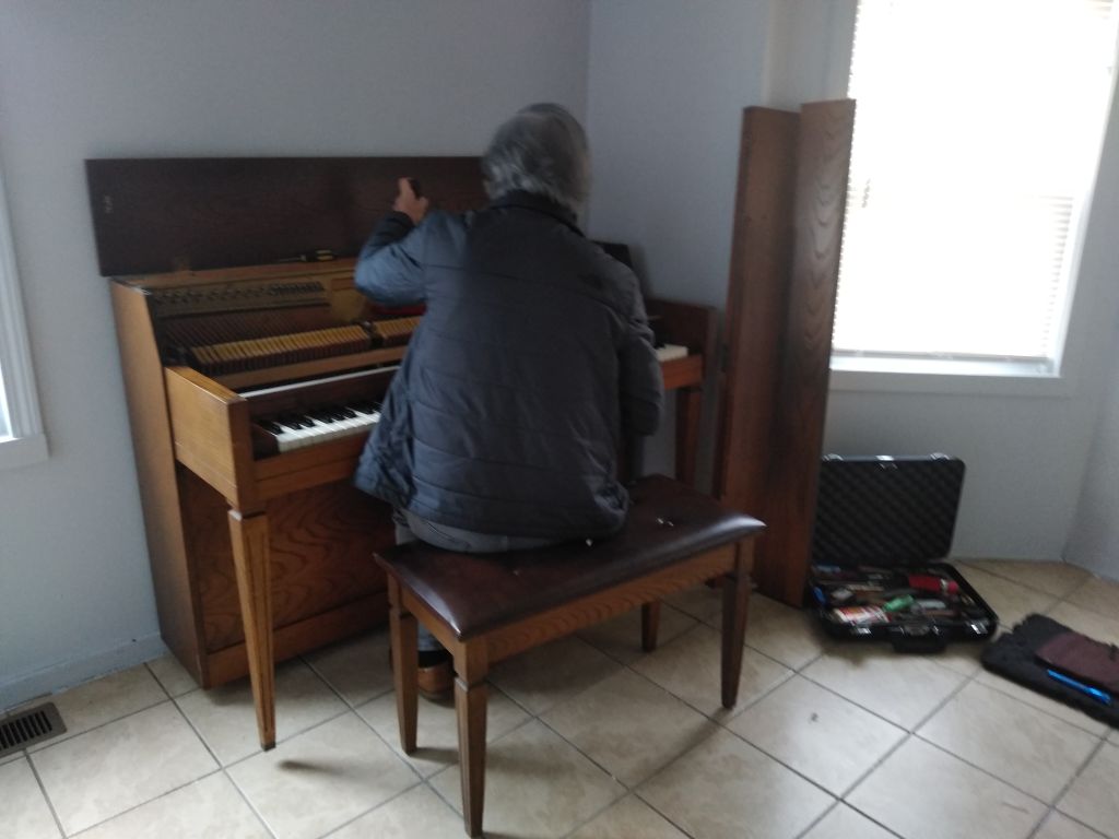 This man is really good at his job! My piano was r