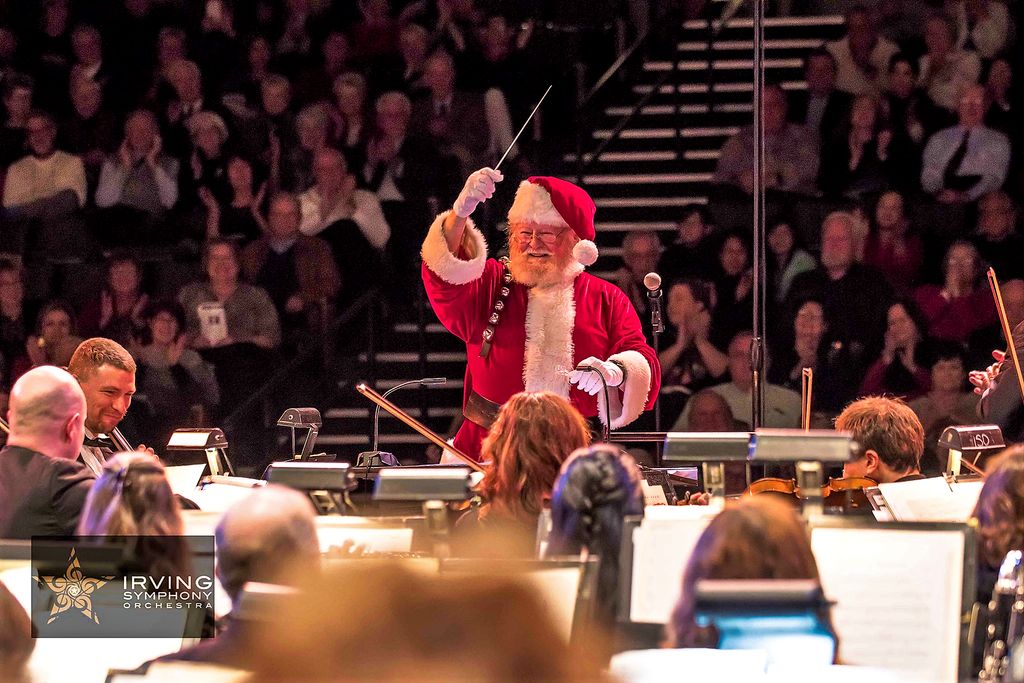 Santa at the symphony