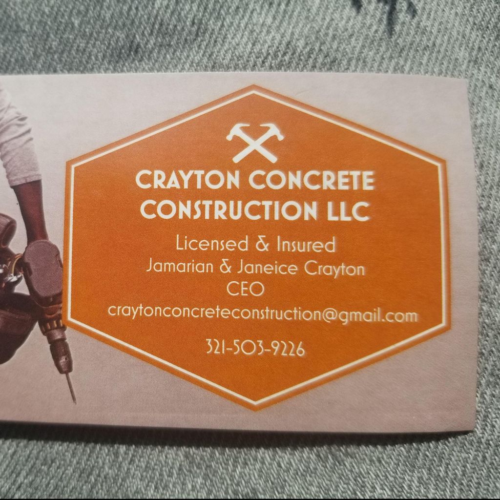 Crayton Concrete Construction llc