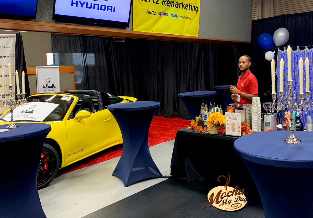 Upscale corporate event