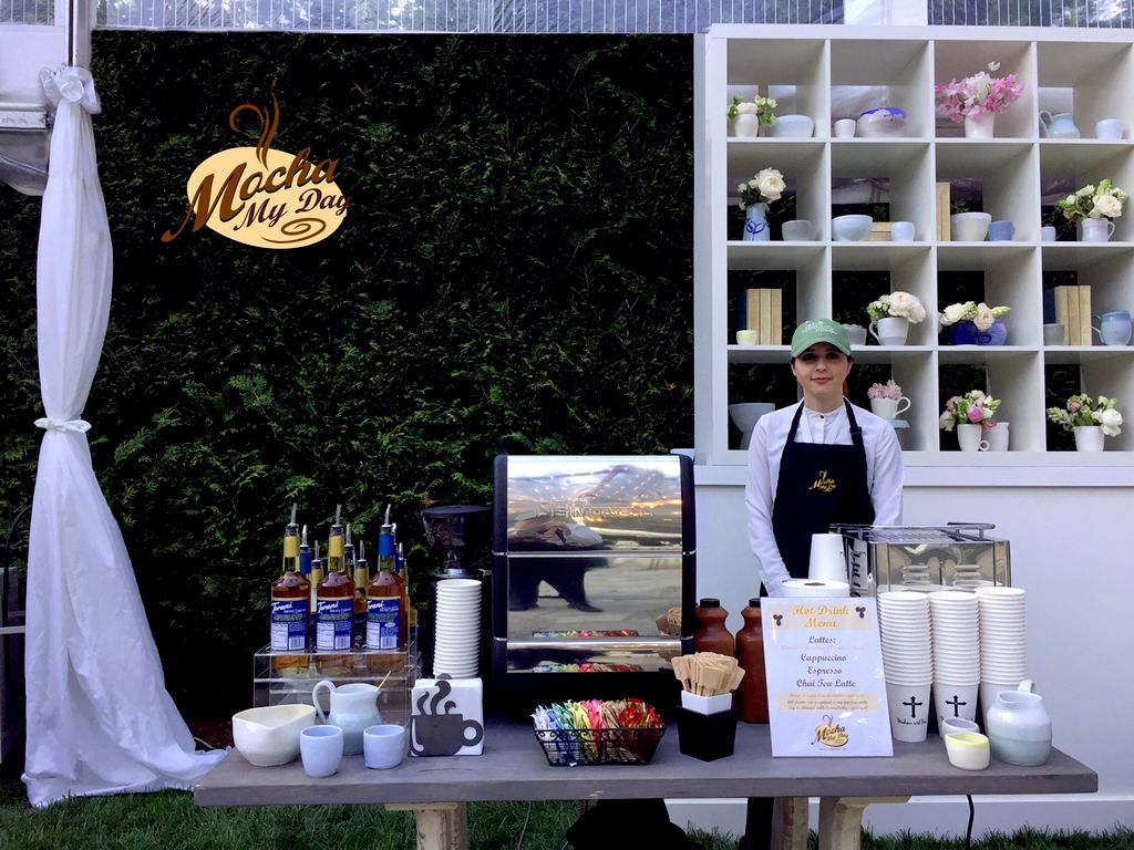 Outdoor wedding event