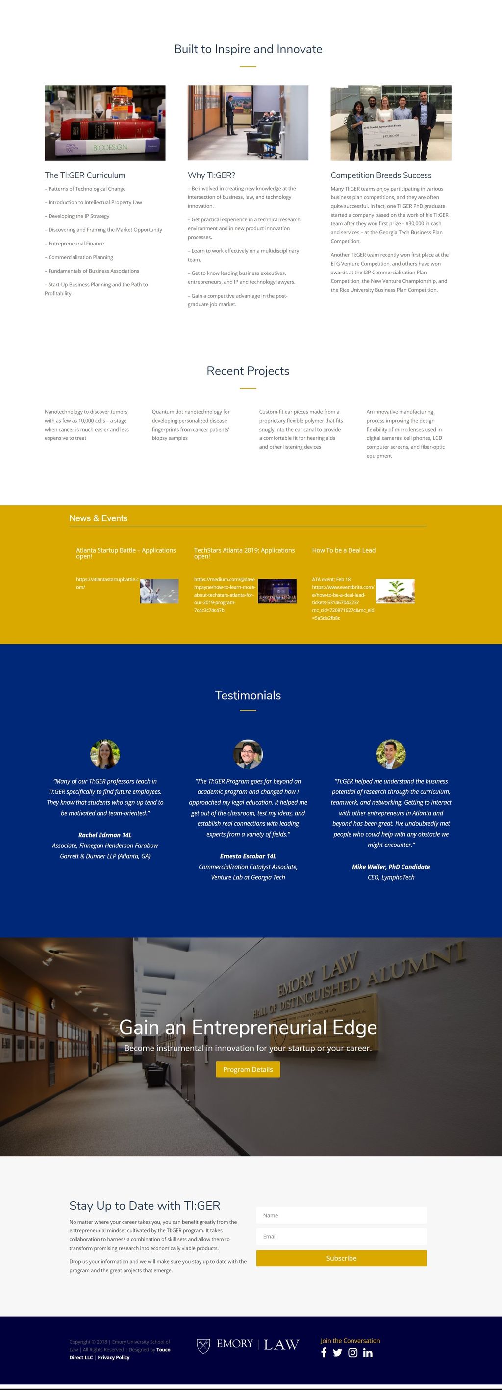 Projects and media