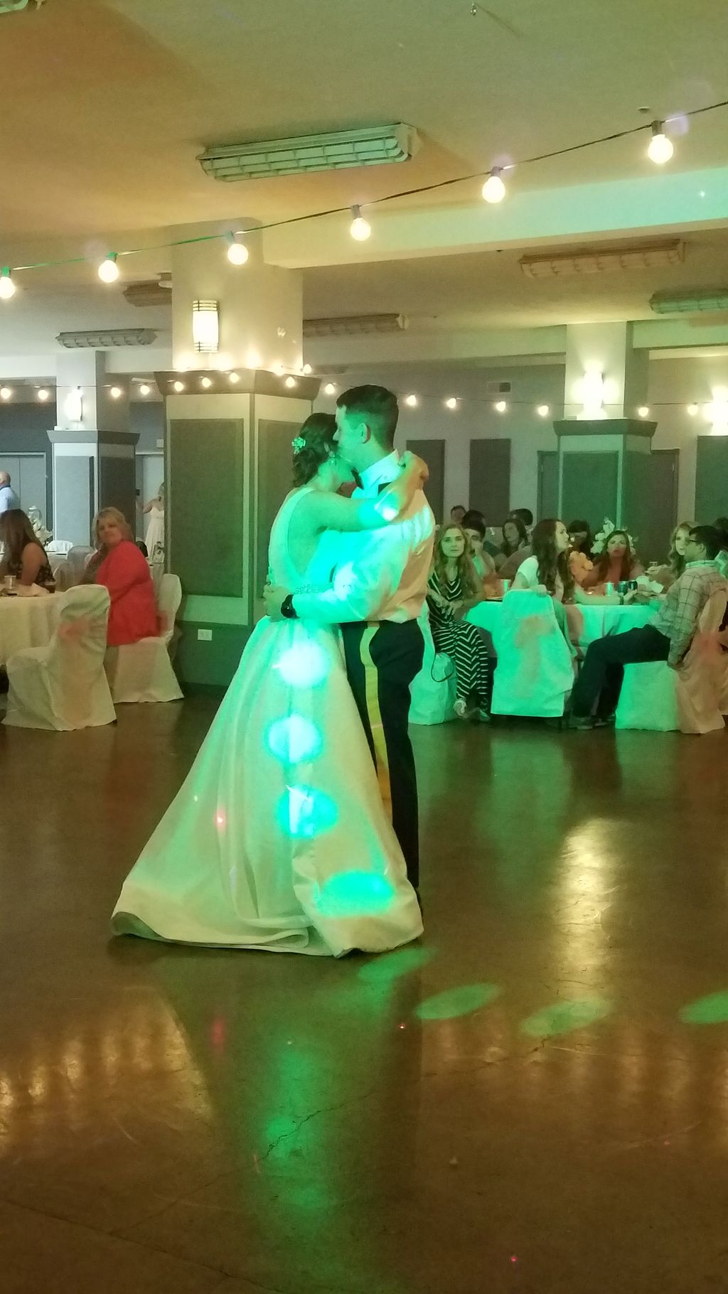 Wedding reception for Michael and Ashley Adams in 