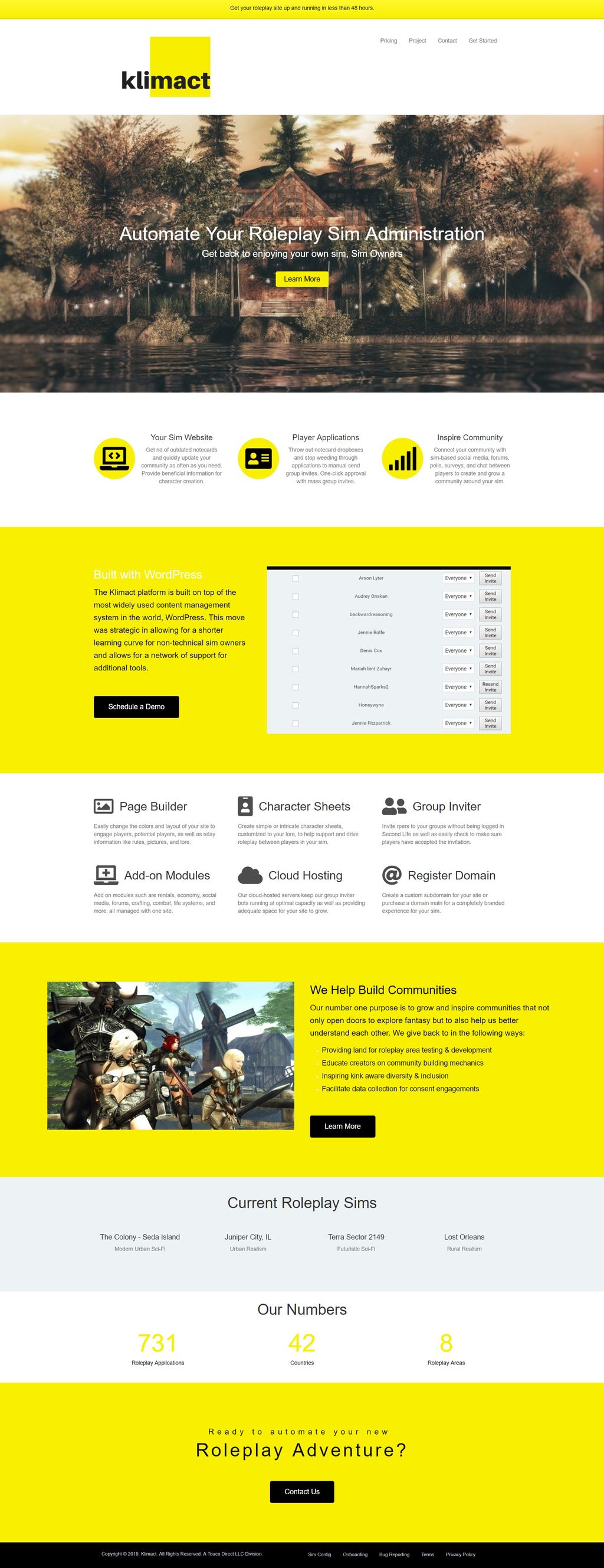Projects and media
