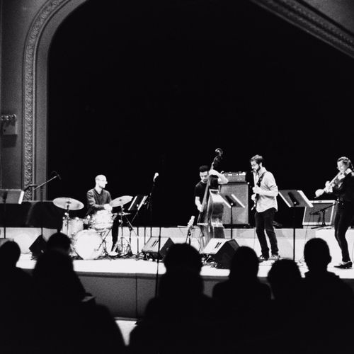 At Roulette, Brooklyn; photo by Gaya Feldheim-Scho