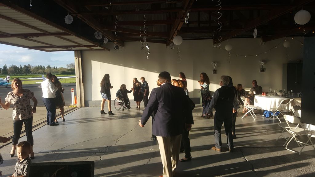 Wedding at Private Airport