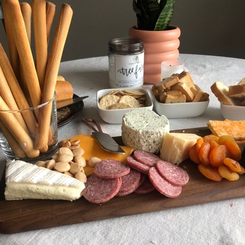 Housewarming Party Cheese Board for a small gather