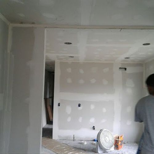 Mike and team did a great job installing the walls