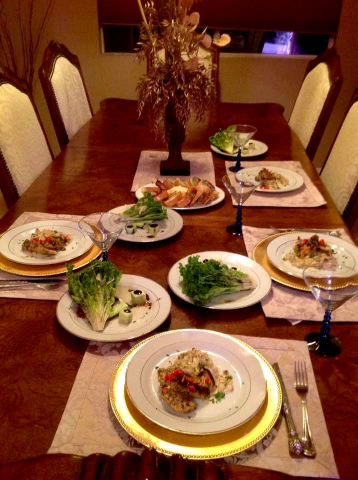 Three Course Dinner for 3 