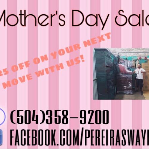 Mother's Day $25 off SALE