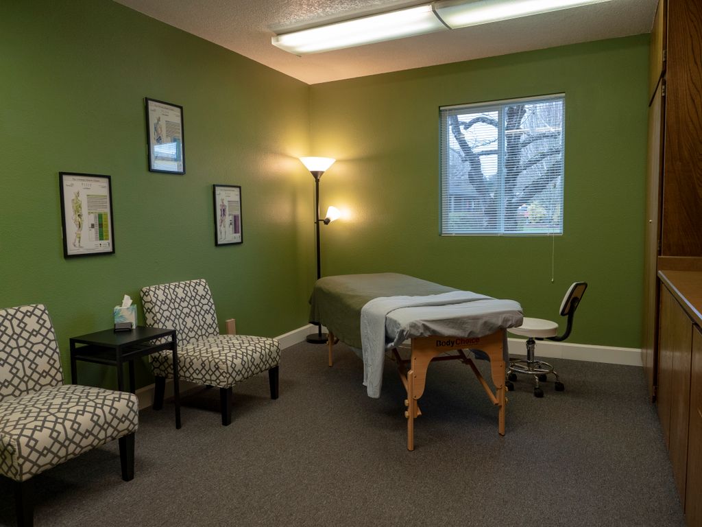 Private treatment room.